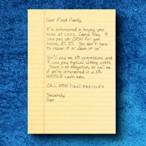 Proven Yellow Letters